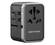 Vention Uniwersalny adapter podróżny 65W GaN 2x USB-A 2x USB-C - 1543464 - zdjęcie 1